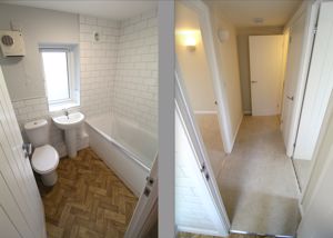 Bathroom and Hallway- click for photo gallery